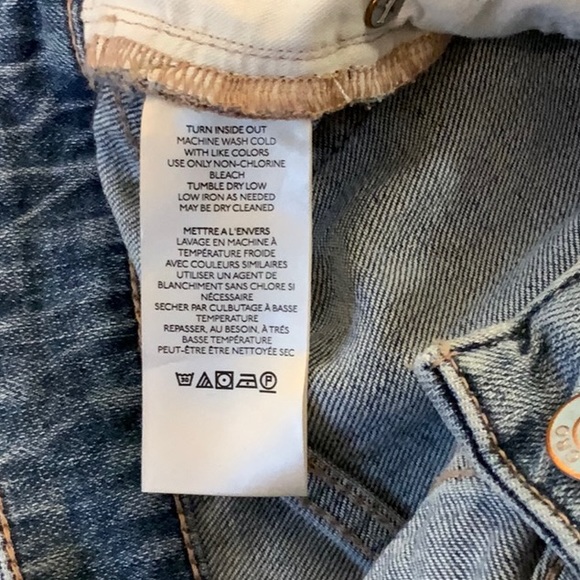 Size 28 Pilcro from Anthropologie Wide Leg Jeans - Picture 6 of 9